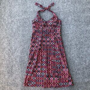 Krimson Klover patterned halter dress size S